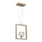 Westinghouse Pendant LED Dimmable 5W Zoa, Brushed Brass Crystal Glass 6130900 - alternate 2